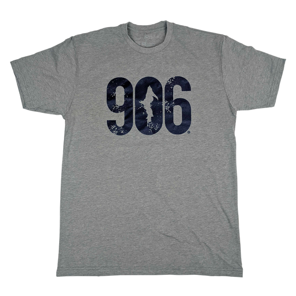 "906" Heather Grey T-Shirt
