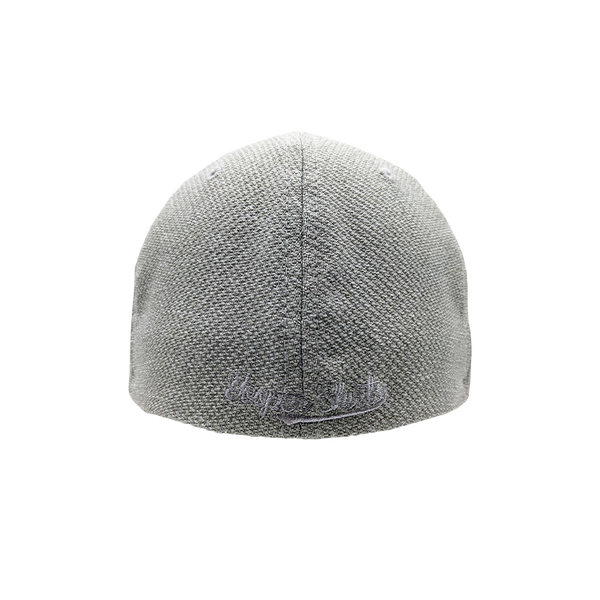 Hat - "906" Light Heather Grey Flexfit Poly Melange Stretch Cap