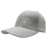 Hat - "906" Light Heather Grey Flexfit Poly Melange Stretch Cap