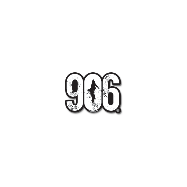 Sticker - "906" Window Decal 3"