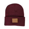 Beanie - "906 Patch" Maroon 12" Beanie