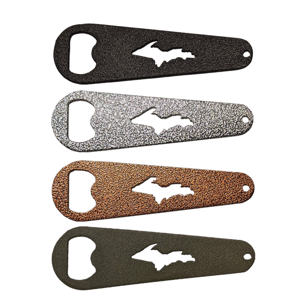 "U.P. Silhouette" Metal Bottle Opener