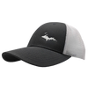 Hat - "U.P. Silhouette (Corner)" Charcoal/White Low Profile Trucker Hat