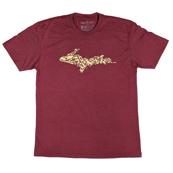 YOOPER ICON Cardinal T-Shirt