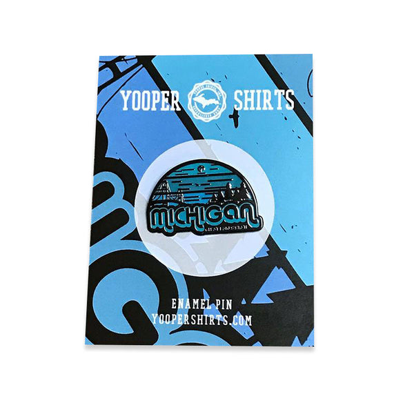 Pin - "Michigan Horizons" 1-1/4" Enamel Pin