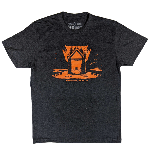 "ORE DOCK" Heather Charcoal T-Shirt