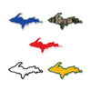 Sticker - "U.P. SILHOUETTE" 6" Window Decals