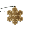 *Wood Ornament - "U.P. Snowflake"