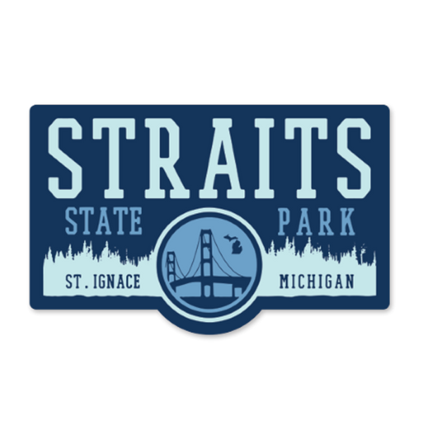 Sticker - "Straits" 4" Window Decals