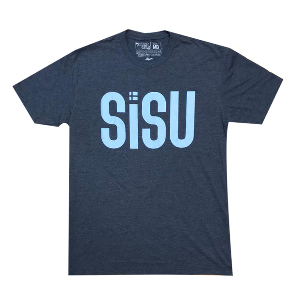 "SISU" Heather Navy T-Shirt