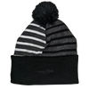 Beanie - "U.P. Silhouette" Black/White Half Color 12" Beanie
