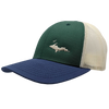 Hat - "U.P. Silhouette (Corner)" Spruce/Birch/Light Navy Low Profile Trucker Hat