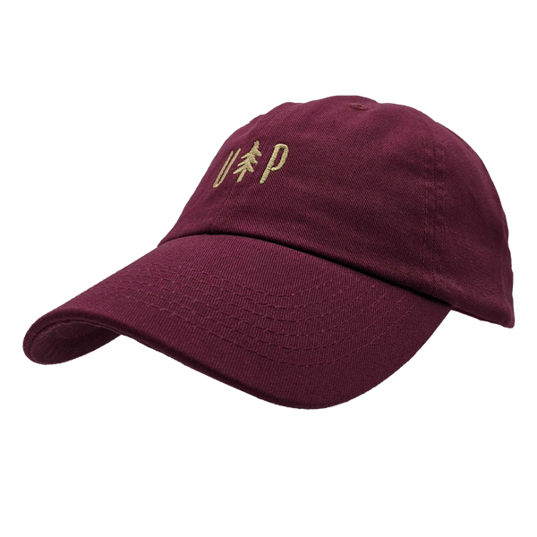 Hat - "UP Tree" Maroon Classic Dad's Cap