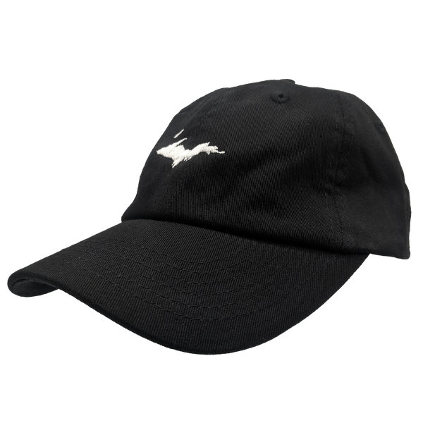 YOUTH Hat - "U.P. Silhouette" Black Unstructured Youth Cap