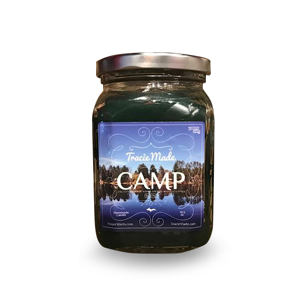 Candle - "CAMP" 10.5 oz. Candle