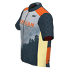 "MICHIGAN FOUR SEASONS" Navy/Orange Cycling Jersey (ONLINE ONLY)